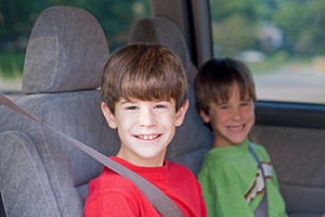 Keep your children safe and happy in your hire car